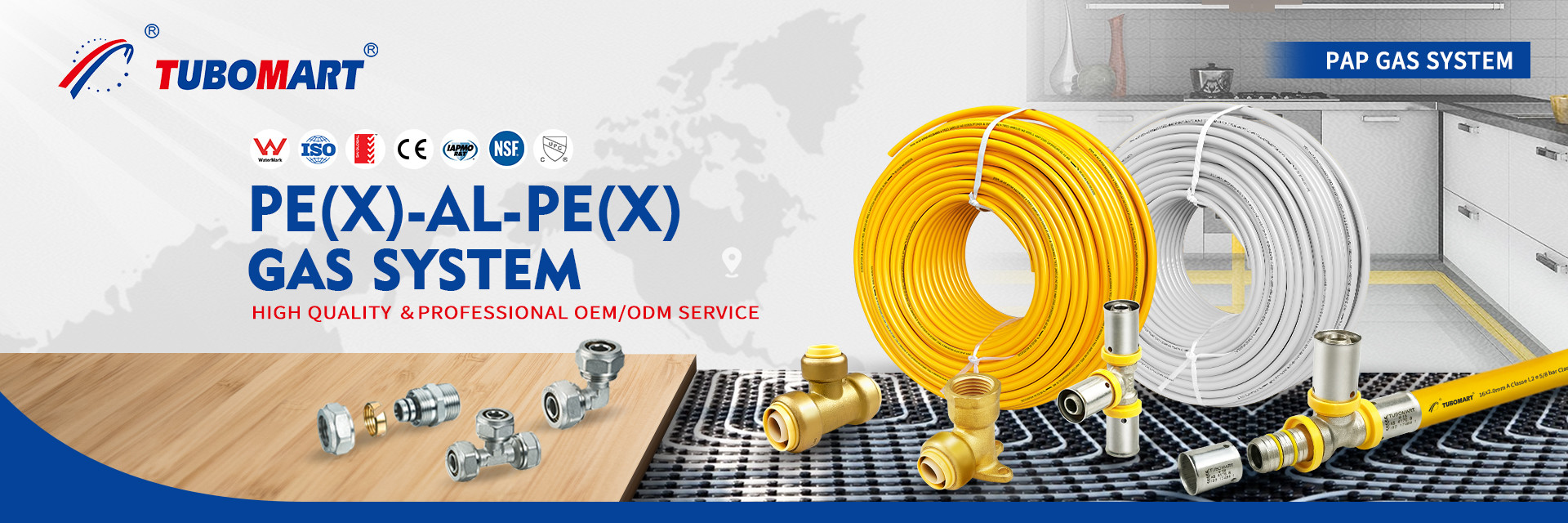 qualità Tubo di gas Pex fabbrica