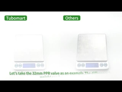 Valvola PPR in ottone Valvola di arresto PPR nascosto