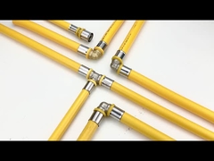 Fittings per tubi compositi a più strati di ottone Pex Al Pex Fittings per tubi a gas