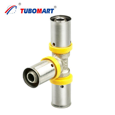 Pex Al Pex Fittings di gomito a 90 gradi Fittings di riscaldamento idraulici da 1/2 pollice