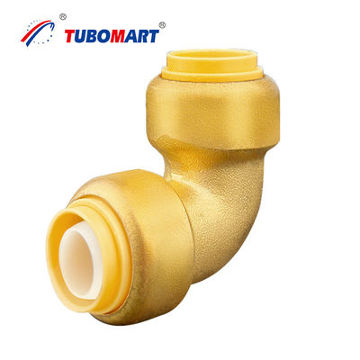 Servizi idraulici 1/2 Pex Quick Connect Fittings Lead Free Brass Push Fit Fittings