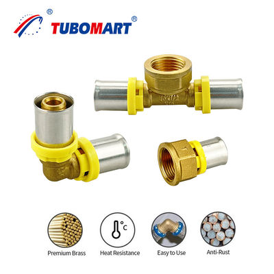 Fittings per la stampa Pex tipo TH 16 mm - 32 mm Pex Al Pex connessioni personalizzate