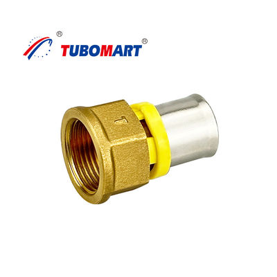 Fittings PEX in ottone senza sforzo per l'installazione di tubi PEX
