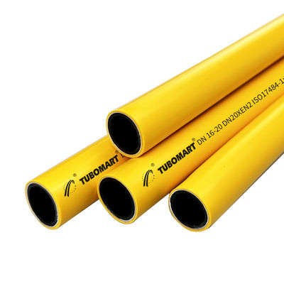 PEX AL giallo tubo di gas PEX spessore di 2,0 mm Norma ISO 17484-1:2006 AS4176.8-2010