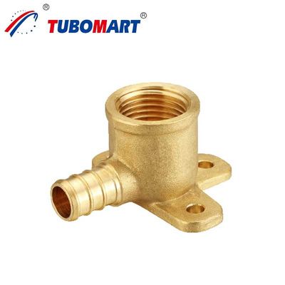 Fittings di tubi in ottone per tubi di crimp