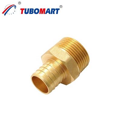 Sistemi di approvvigionamento idrico 1/2 pollice Pex Crimp Fittings resistenza alla corrosione