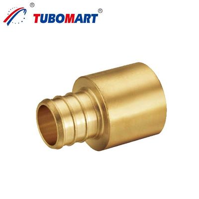 Fittings in ottone Pex Crimp 1/2 pollice senza piombo per sistemi di approvvigionamento idrico