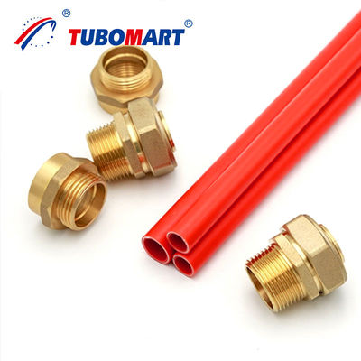 Fittings per tubi PEX B ad alta temperatura Fittings per tubi Crimp Fitting Push In Fitting ISO9001