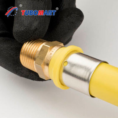 Tubomart Gas naturale personalizzato PEX Fittings di tubi PEX AL PEX Fittings di tubi di ottone