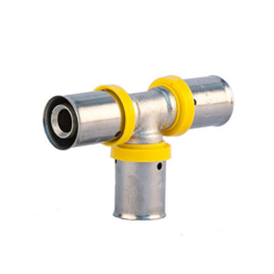 CW602N Fittings di connessione a stampa per tubi PEX GAS AL PEX Certificati ISO 9001 / ISO17484