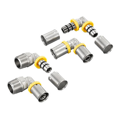 Vendita diretta in fabbricaFaccile installazione Fittings PEX per tubi per tubi di gas NPT o BSP
