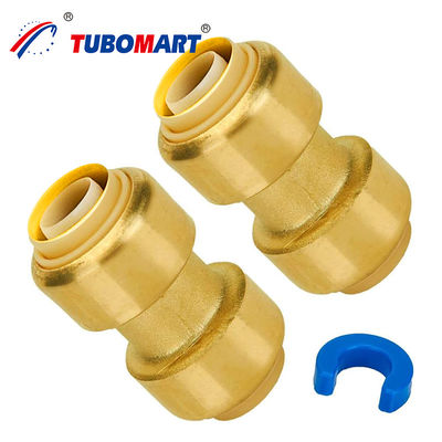 Certificato ISO PEX AL PEX Push In Fittings Rame 1/2