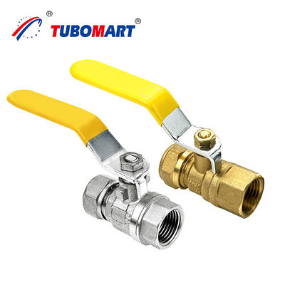 ISO 17484-1 & AS 417.8 NPT o BSP fili di ottone valvola a sfera forgiata per gas e acqua