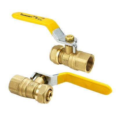 Valvola di ottone di buona qualità ISO 17484-1 & AS 417.8 NPT o BSP fili Valvola di ottone per gas e acqua