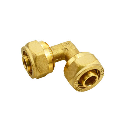 Fabbrica professionale di ottone gomito Tee Fitting Flessibile Unione retta per tubi di plastica Fittings di vite di rame per l'acqua