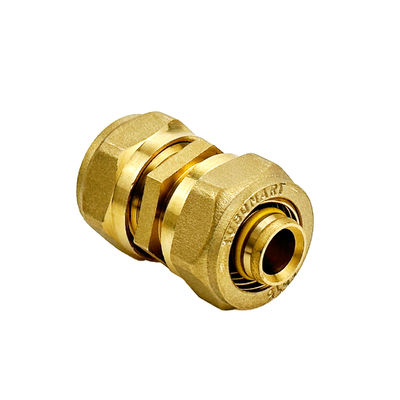TUBOMART Fittings per tubi in ottone Fittings per giunti a vite girevoli maschile femminile di compressione Fittings in ottone per tubi multilivello Pex