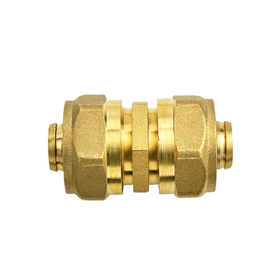 Fittings di compressione a vite naturali per tubi Pex per acqua e riscaldamento