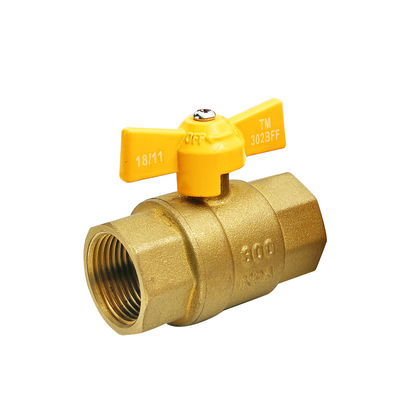 OEM Brass Ball valvola doppia maschio materiale di ottone HPB 58-3A manico lungo fornitura di gas e acqua
