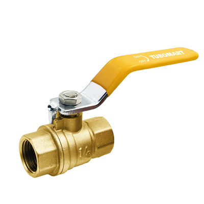 Pressione BSP / NPT Valvola di gas in ottone con connessione femminile / maschile