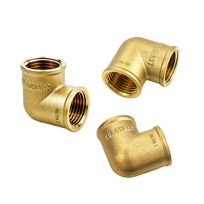 Fabbrica all'ingrosso di ottone completo femminile gomito montato montato scorrevole per tubi idraulici Pex tubo di acqua
