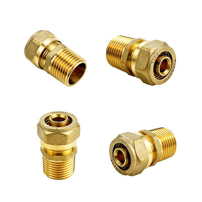 Fabbrica fornitura di ottone rame Pex gomito Tee cross accessori e altri tipi di accessori per la connessione dei tubi ISO certificato