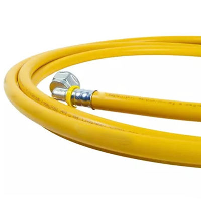 Corrosione resistente PEX personalizzabile AL PEX tubo di gas sovrapposto con colore giallo e facile installazione della pinza