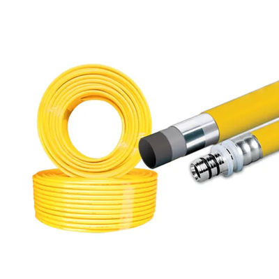 Tubo di alluminio composito PEX resistente alla corrosione colore giallo