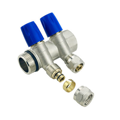 Dimensione personalizzata 2-6way ottone Pex Plumber Manifold per Tubomart