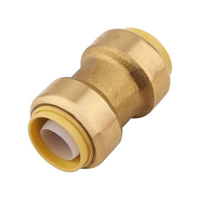 Qualità acqua calda squalo morso idraulico PEX Tubing compatibile 45 gomito spingere in adattamento per il collegamento di linee di tubazione veloce e facile