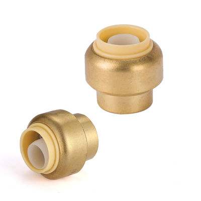Fittings di tubi in ottone di alta qualità di vendita OEM Fittings di tubi in ottone di taglio di squalo Fittings di tubi in ottone Push Fit Fittings ISO