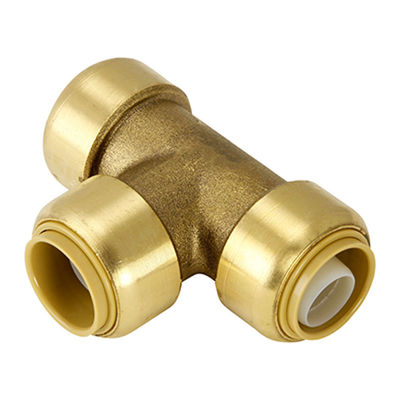 Sanitario in ottone Fittings di spinta a morso di squalo 1/2 