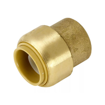 OEM supporto personalizzato sanitario ottone idraulico requino morso spinta accessori 1/2 