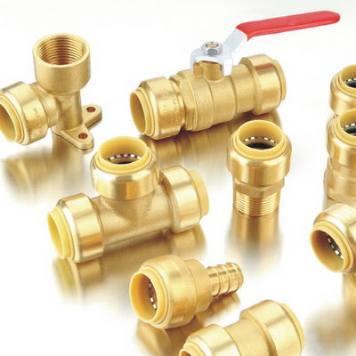 CE Certificato Push in Fittings Piomperi per PEX AL PEX Copper PVC PIPE Water Supply USA CANADA Mercato