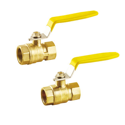 Valvola a sfera di gas manuale personalizzabile Valvola a sfera di gas a bassa e alta temperatura per uso generale Valvola a sfera di ottone forgiata