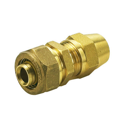 Tubomart OEM Gas Brass Screw Fitting Sanitario Materiali in ottone Gas Compression Fitting