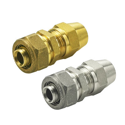 Fittings di ottone a vite per tubi PEX a più strati Fittings di compressione di gas d'acqua per idraulici
