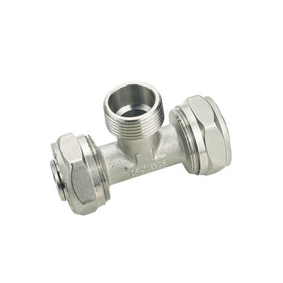 Fittings di compressione Pex connettore maschio femmina per il contatore di gas in ottone ISO17484-1/AS4176.8