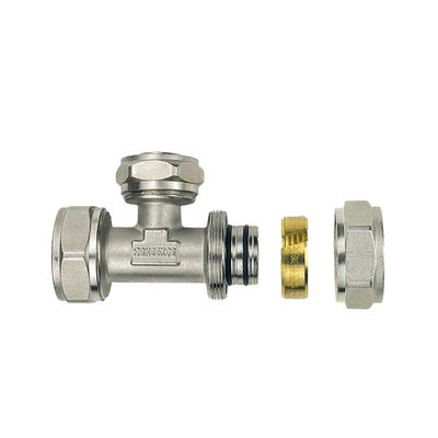 Customizzazione OEM Fabbrica Fittings di compressione Pex sicuri e durevoli in finitura in cromo per un'installazione facile