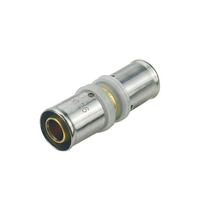 Supporto personalizzato OEM Pex Press Fittings per Pex Al Pex Pipe And Pex Pipe Colore in ottone naturale e personalizzato Per il sistema di riscaldamento a pavimento