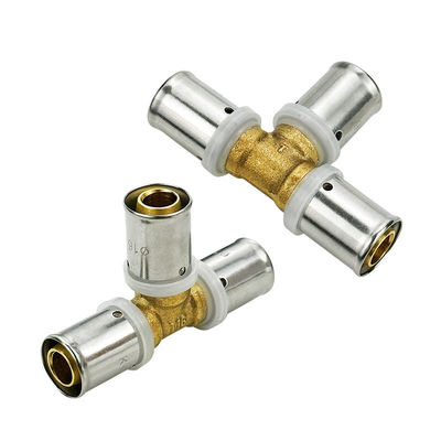 Fittings in ottone per tubi Pex MET M Profile CSTB AENOR WRAS Fittings per tubi multilivello approvati Fittings per tubi in ottone