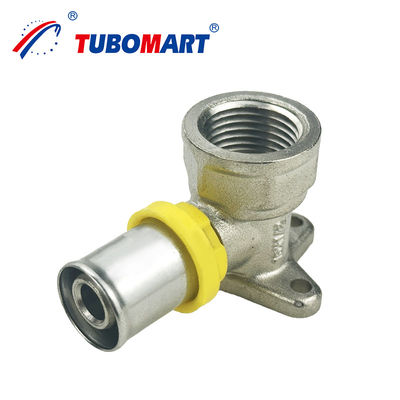Pex Al Pex Press Fittings TH Tipo ODM Personalizzazione Con Certificazione ISO9001 2015 Per Gas