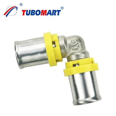 Tubomart OEM Watermark Gas Pipe Fitting TH Tipo 16mm 20mm 32mm Gas Press Fitting