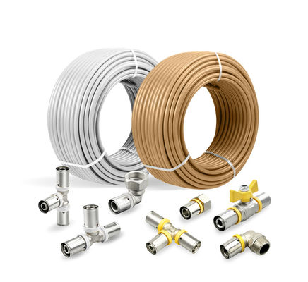 Tubo composito in plastica per impianti idraulici e gas Tubomart Tubo idraulico Pex Al Pex flessibile