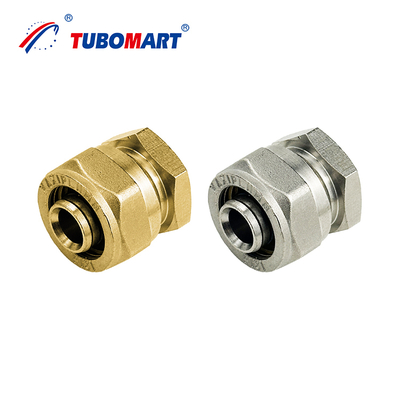 Fabbrica Pex Al Pex Fittings di compressione per gas / sistema idrico ISO 9001/9002 certificato personalizzato