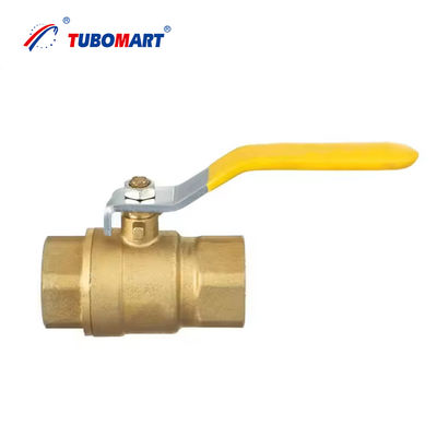 Tubomart OEM Brass Manufacture 24 anni di esperienza 16mm Pap Pipe Gas Valve Brass Butterfly Ball Valve con CE Approve