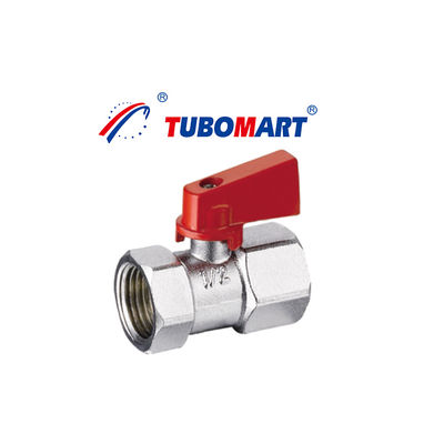 Controllo di aria, gas, acqua e olio Temperatura normale Manuale Valvola a sfera mini generale Ottone Valvola a sfera per gas Cina BSP/NPT