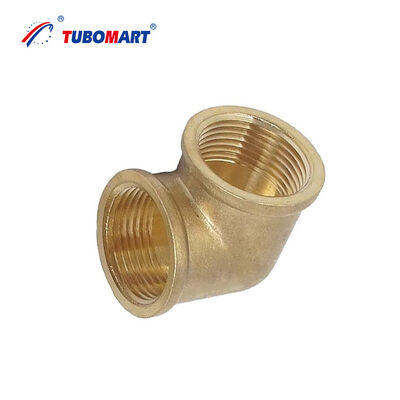 TUBOMART OEM Fabbrica Diretto ottone Maschio Diretto Adapter per tubi di rame Fittings a vite per sistema di tubazione dell'acqua